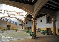 Le sud-ouest de la vieille ville de Palma de Majorque. La Can Oleza. Cliquer pour agrandir l'image.