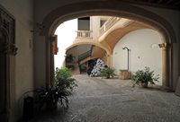 Le sud-ouest de la vieille ville de Palma de Majorque. La Can Oms. Cliquer pour agrandir l'image.