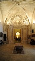 The Treasure of the Cathedral of Palma - Gothic chapter house. Click to enlarge the image.
