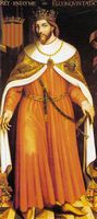 The old city of Palma - Portrait of James I. Click to enlarge the image.