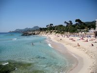 The village of Cala Ratjada in Mallorca - Son Moll Beach (author Emma Saura). Click to enlarge the image.