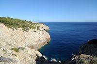 Le village de Cala Rajada à Majorque. La Punta de Capdepera. Cliquer pour agrandir l'image.