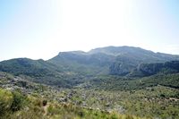 Le village de Sa Calobra à Majorque. Route de Sa Calobra. Cliquer pour agrandir l'image.