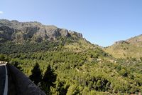 Le village de Sa Calobra à Majorque. Route de Sa Calobra. Cliquer pour agrandir l'image.