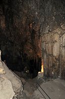 Les Grottes d'Artà à Majorque. La salle des Cloches. Cliquer pour agrandir l'image.