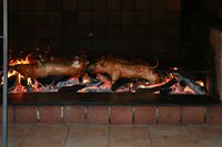 Tower Canyamel Mallorca - suckling pig restaurant Porxada its Torre (author Frank Vincentz). Click to enlarge the image.