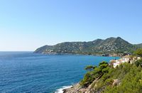 Le village de Canyamel à Majorque. Costa de Canyamel. Cliquer pour agrandir l'image.