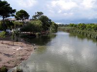 Le village de Canyamel à Majorque. Le torrent de Canyamel (auteur Olaf Tausch). Cliquer pour agrandir l'image.
