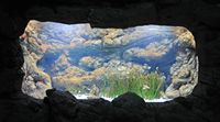 The village of Colonia de Sant Jordi Majorca - The Aquarium Visitor Centre Cabrera. Click to enlarge the image.