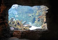 The village of Colonia de Sant Jordi Majorca - The Aquarium Visitor Centre Cabrera. Click to enlarge the image.