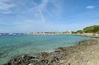 The village of Colonia de Sant Jordi Majorca - The port range. Click to enlarge the image.