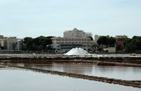 Le village de Colónia de Sant Jordi à Majorque. Salines de s'Avall. Cliquer pour agrandir l'image.