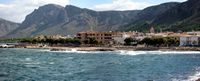 The village of Colonia de Sant Pere in Majorca - The village seen from the sea (author Olaf Tausch). Click to enlarge the image.