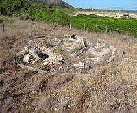 The village of Colonia de Sant Pere in Mallorca - dolmen s'Aigua Dolça (author Olaf Tausch). Click to enlarge the image.