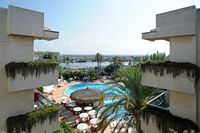 Le village de Platja de Muro à Majorque. Situation de l'hôtel Rei del Mediterrani. Cliquer pour agrandir l'image.
