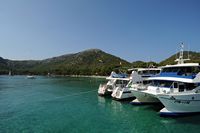 Peninsula and Cape Formentor in Mallorca - Formentor Beach. Click to enlarge the image.