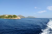 Peninsula and Cape Formentor in Mallorca - The punta of Avançada. Click to enlarge the image.