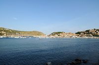 Le village de Port de Sóller à Majorque. Baie de Sóller. Cliquer pour agrandir l'image.