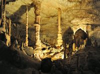 Les grottes du Dragon à Majorque. Cliquer pour agrandir l'image.