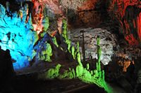 Caves Harpoons (Hams) in Mallorca - The "Imperial Palace". Click to enlarge the image.