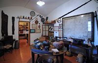 Le sanctuaire de Cura de Randa à Majorque. Le musée du sanctuaire. Cliquer pour agrandir l'image.