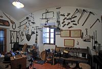 Le sanctuaire de Cura de Randa à Majorque. Le musée du sanctuaire. Cliquer pour agrandir l'image.