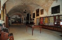 The Sanctuary of Cura de Randa Mallorca - The room grammar. Click to enlarge the image.