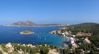 Le village de Sant Elm à Majorque. Cliquer pour agrandir l'image.