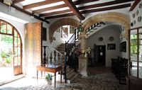 Le domaine de Son Marroig à Majorque. Le rez-de-chaussée. Cliquer pour agrandir l'image.