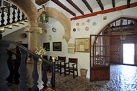 Le domaine de Son Marroig à Majorque. Le rez-de-chaussée. Cliquer pour agrandir l'image.