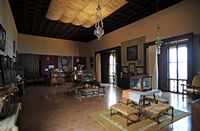 Le domaine de Son Marroig à Majorque. Salle de séjour. Cliquer pour agrandir l'image.