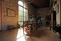 Le domaine de Son Marroig à Majorque. La salle à manger. Cliquer pour agrandir l'image.