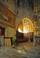 The town of Alcudia in Majorca - Choir of the Church of St. Jacques. Click to enlarge the image.