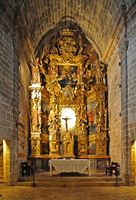 The town of Alcudia in Mallorca - Chapel of the Holy Christ of the church of Saint-Jacques. Click to enlarge the image.