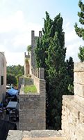 La ville d'Alcúdia à Majorque. Les remparts. Cliquer pour agrandir l'image.