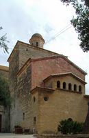 The town of Alcudia in Majorca - The exterior of the Chapel of the Holy Christ of the church of Saint-Jacques (author Antonio de Lorenzo). Click to enlarge the image.