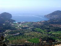 La ville d'Andratx à Majorque. Es Camp de Mar. Cliquer pour agrandir l'image.