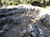 The village of Ses talayotic Païsses Mallorca - Houses in apse northwest (author Olaf Tausch). Click to enlarge the image.