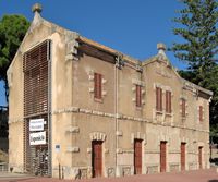 La ville d'Artà à Majorque. L'ancienne gare ferroviaire (auteur Olaf Tausch). Cliquer pour agrandir l'image.