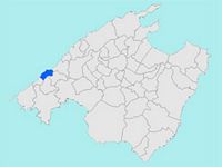 Situation de Banyalbufar. Cliquer pour agrandir l'image.