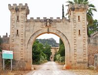 La finca Raixa à Majorque. Finca Raixa à Majorque. Cliquer pour agrandir l'image.