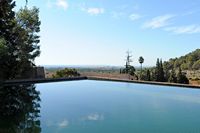 La finca Raixa à Majorque. Le réservoir. Cliquer pour agrandir l'image.