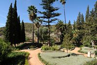 La finca Raixa à Majorque. Les jardins bas. Cliquer pour agrandir l'image.