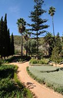 La finca Raixa à Majorque. Les jardins bas. Cliquer pour agrandir l'image.