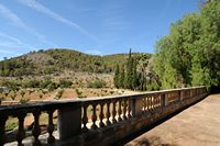 La finca Raixa à Majorque. Les jardins d'accès. Cliquer pour agrandir l'image.