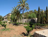 La finca Raixa à Majorque. Le domaine. Cliquer pour agrandir l'image.