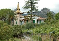 La ville de Bunyola à Majorque. Finca Francisca. Cliquer pour agrandir l'image.