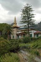 La ville de Bunyola à Majorque. Finca Francisca. Cliquer pour agrandir l'image.