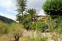 La ville de Bunyola à Majorque. Finca Francisca. Cliquer pour agrandir l'image.