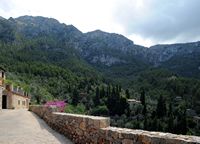 La ville de Deià à Majorque. Deià. Cliquer pour agrandir l'image.